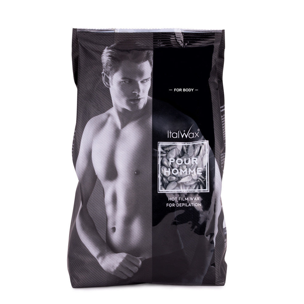 Italwax Pour Homme – Cire Pelable Homme Noire - Made in Italy 1 kg