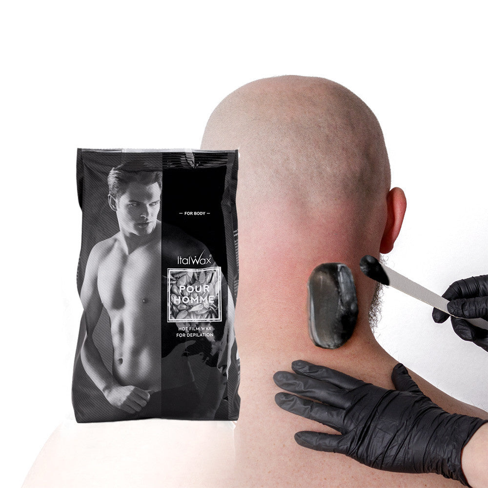 Italwax Pour Homme – Cire Pelable Homme Noire - Made in Italy 1 kg