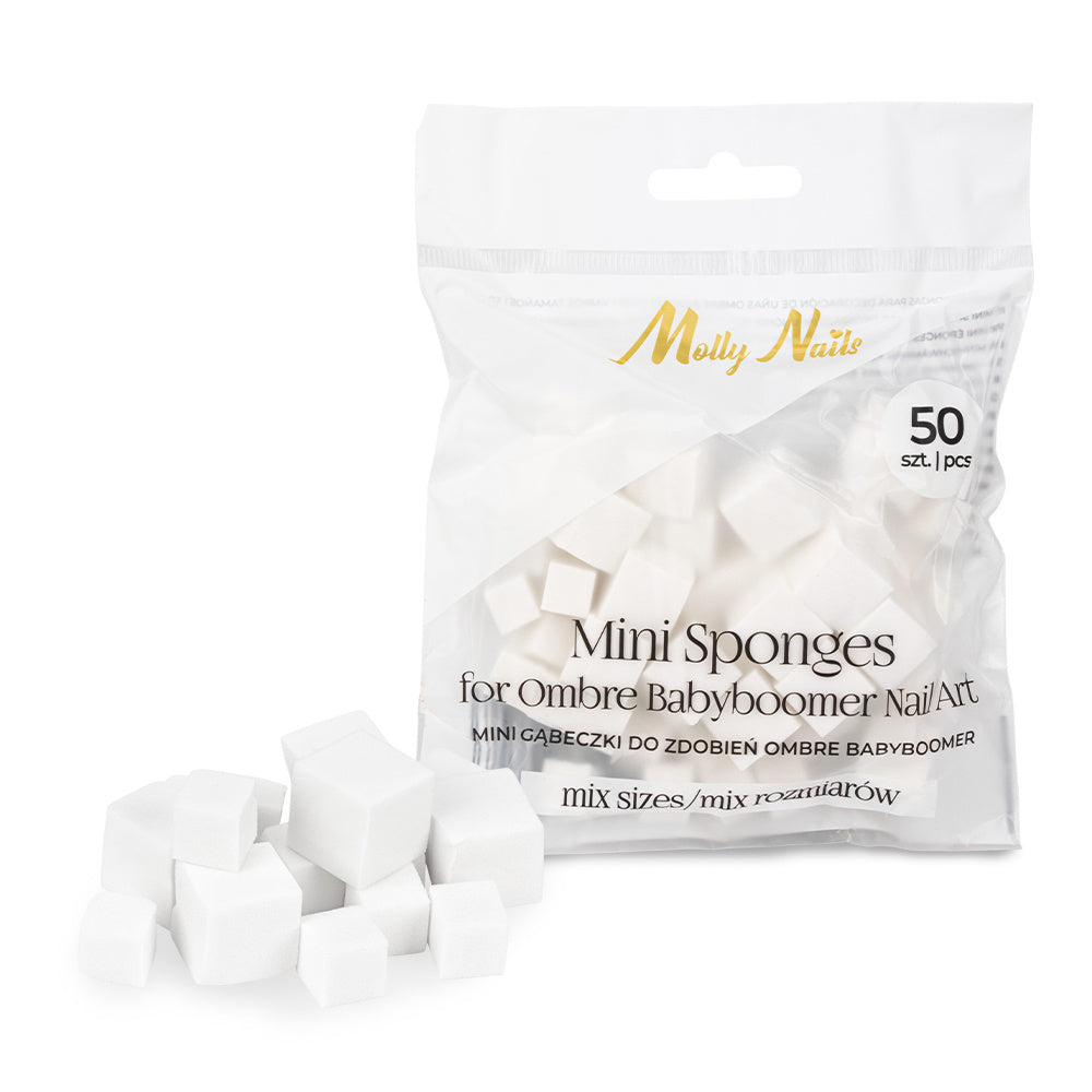 Mini Éponges Baby Boomer & Ombré – Nail Art – Lot de 50