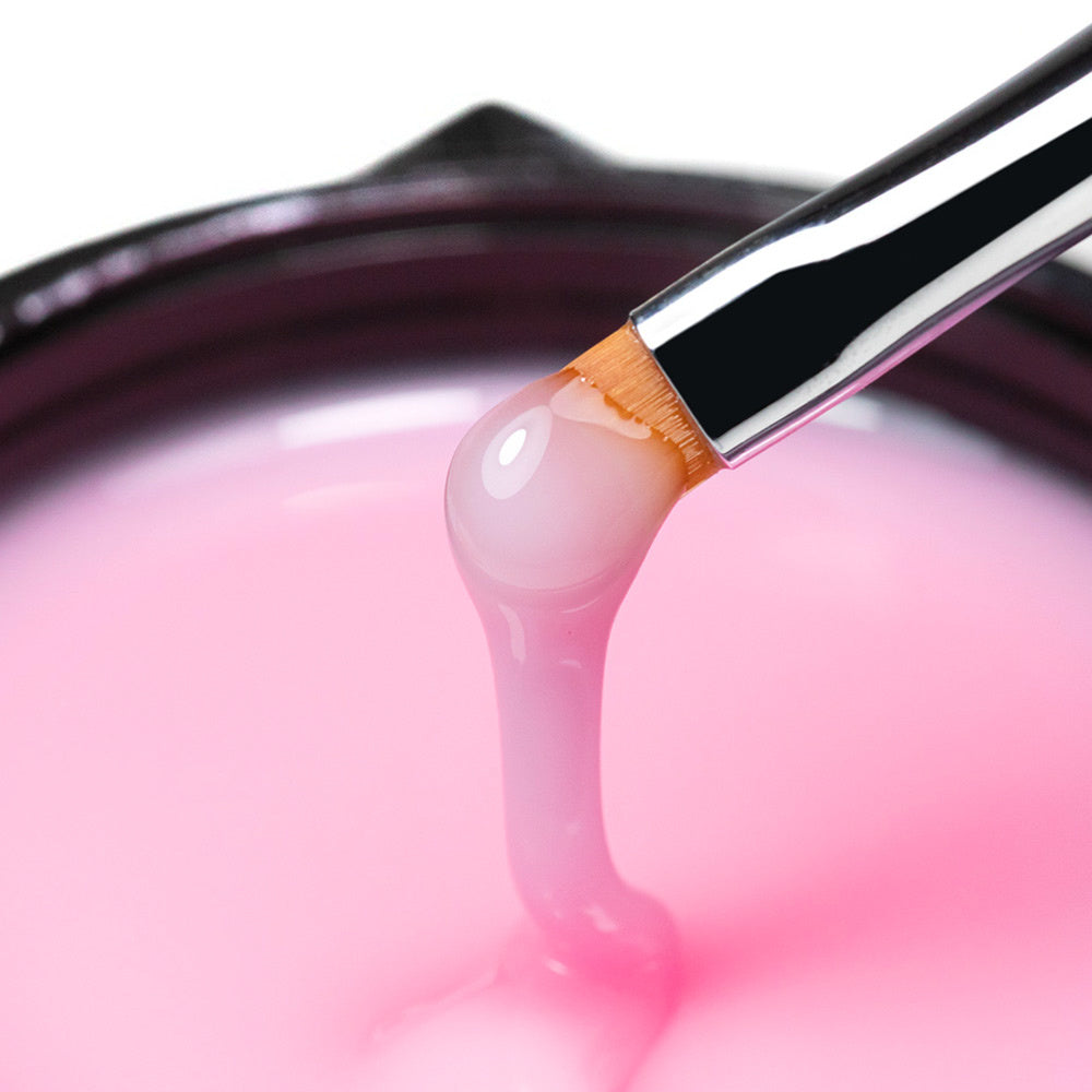 Gel Monophase 3-en-1 Auto-Égalisant Candy Pink HEMA & Di-HEMA Free – Molly Nails 50 g