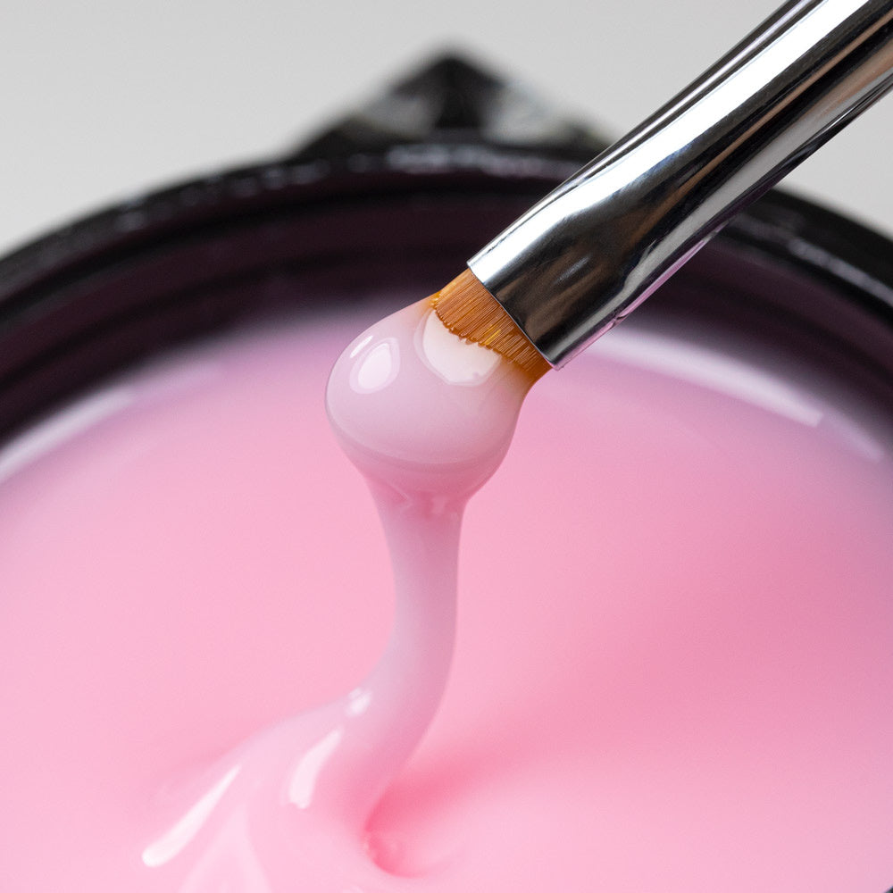 Gel Monophase 3-en-1 Auto-Égalisant French Pink HEMA & Di-HEMA Free – Molly Nails 50 g