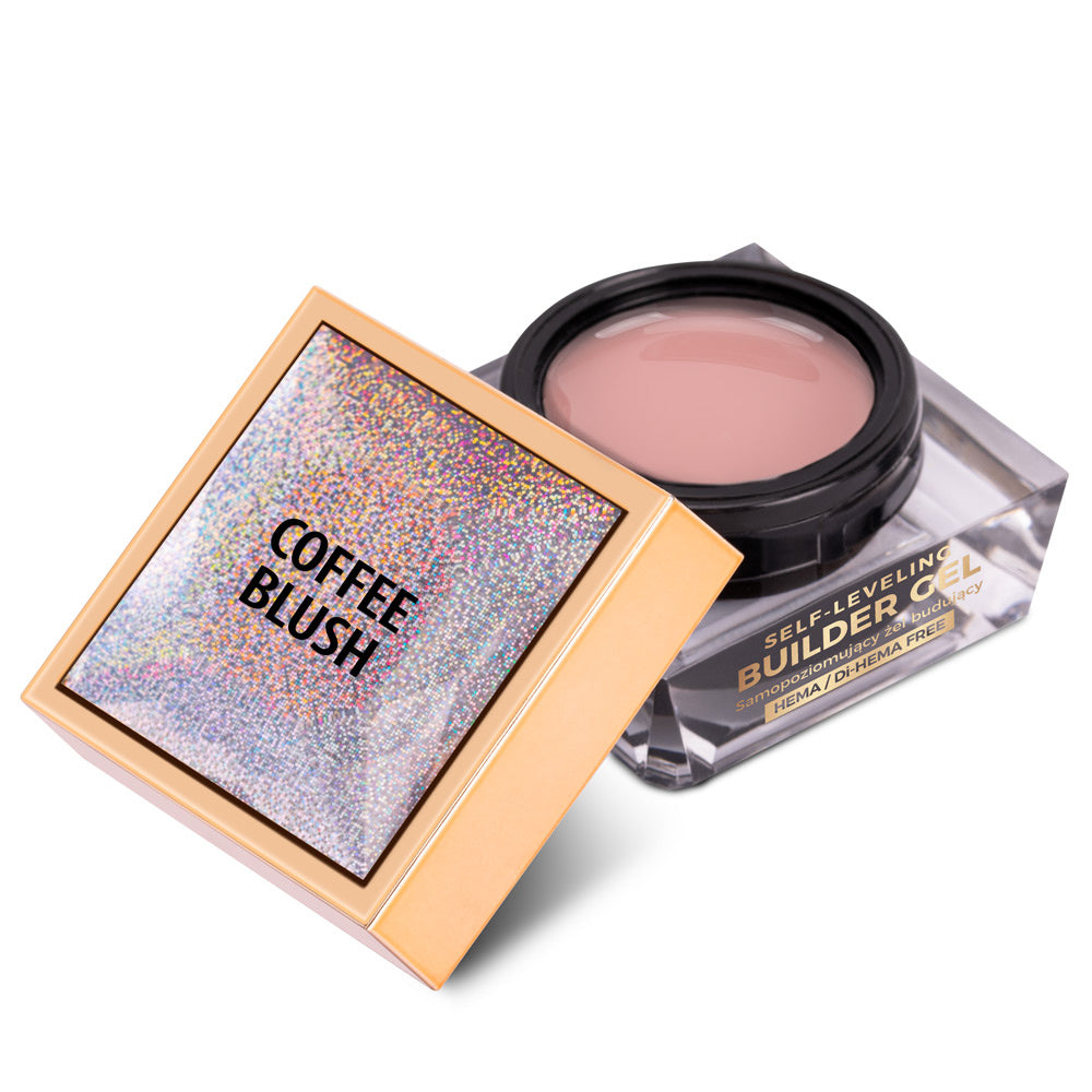 Gel Monophase 3-en-1 Auto-Égalisant Coffee Blush HEMA & Di-HEMA Free – Molly Nails 50 g