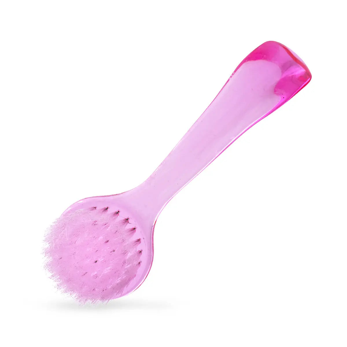 Brosse Dépoussiérante Ongles Tête Ronde Antistatique – Rose avec Capuchon OCIBEL