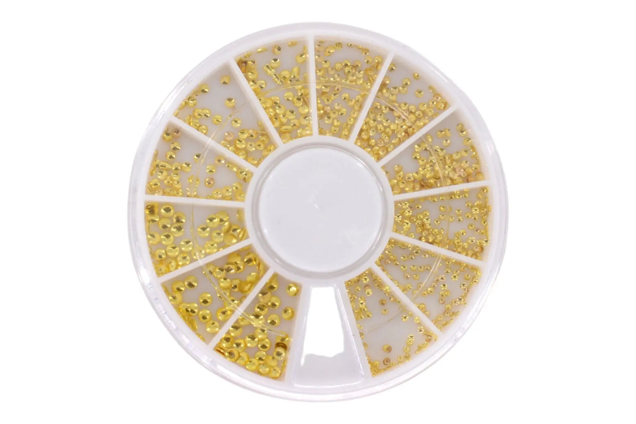 Carrousel Nail Art Déco Métal Or Rond OCIBEL