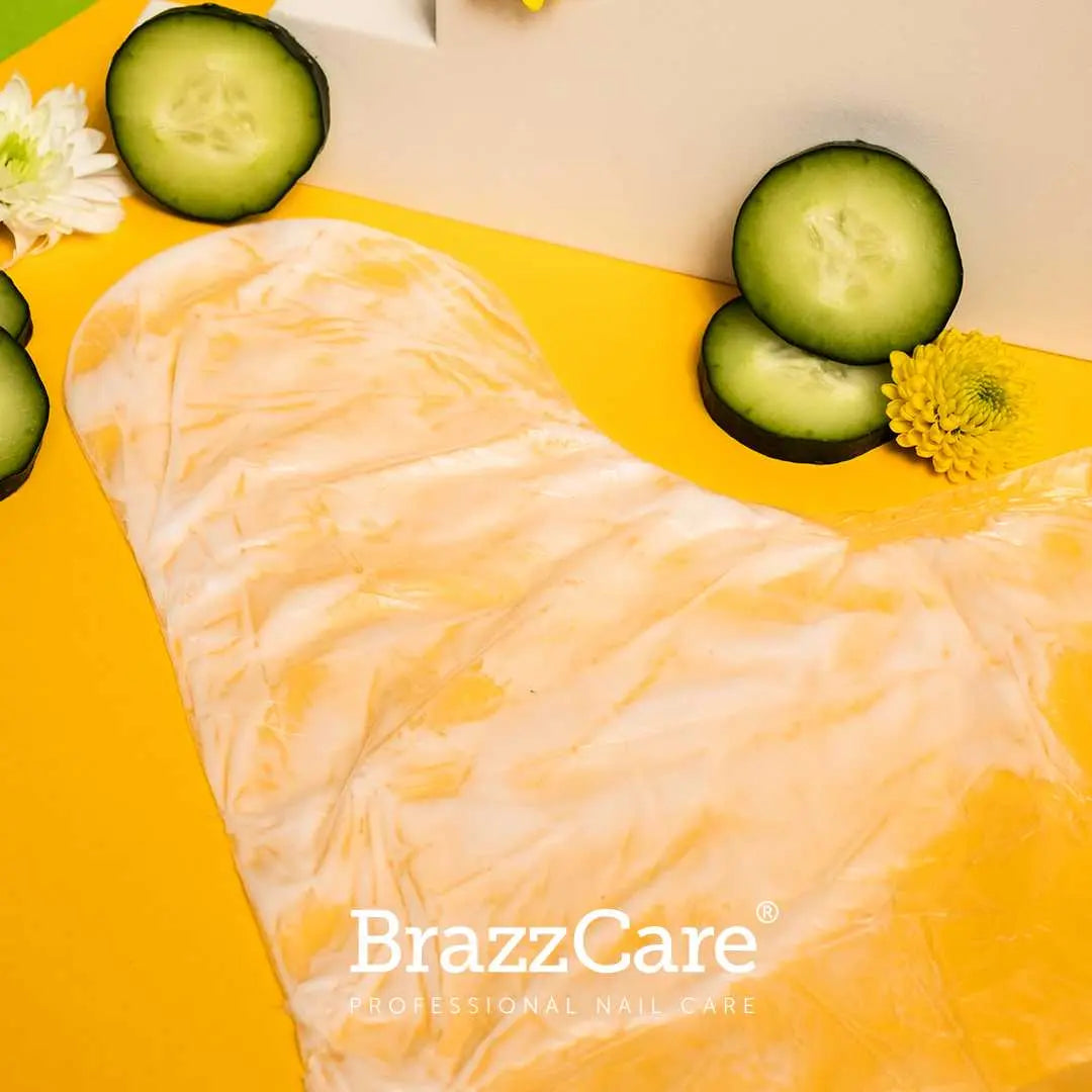 Carton 90 sachets BrazzCare BalbCare Socks Chaussette Pédicure Brésilienne inclus 1 Lime et Bâtonnet OCIBEL