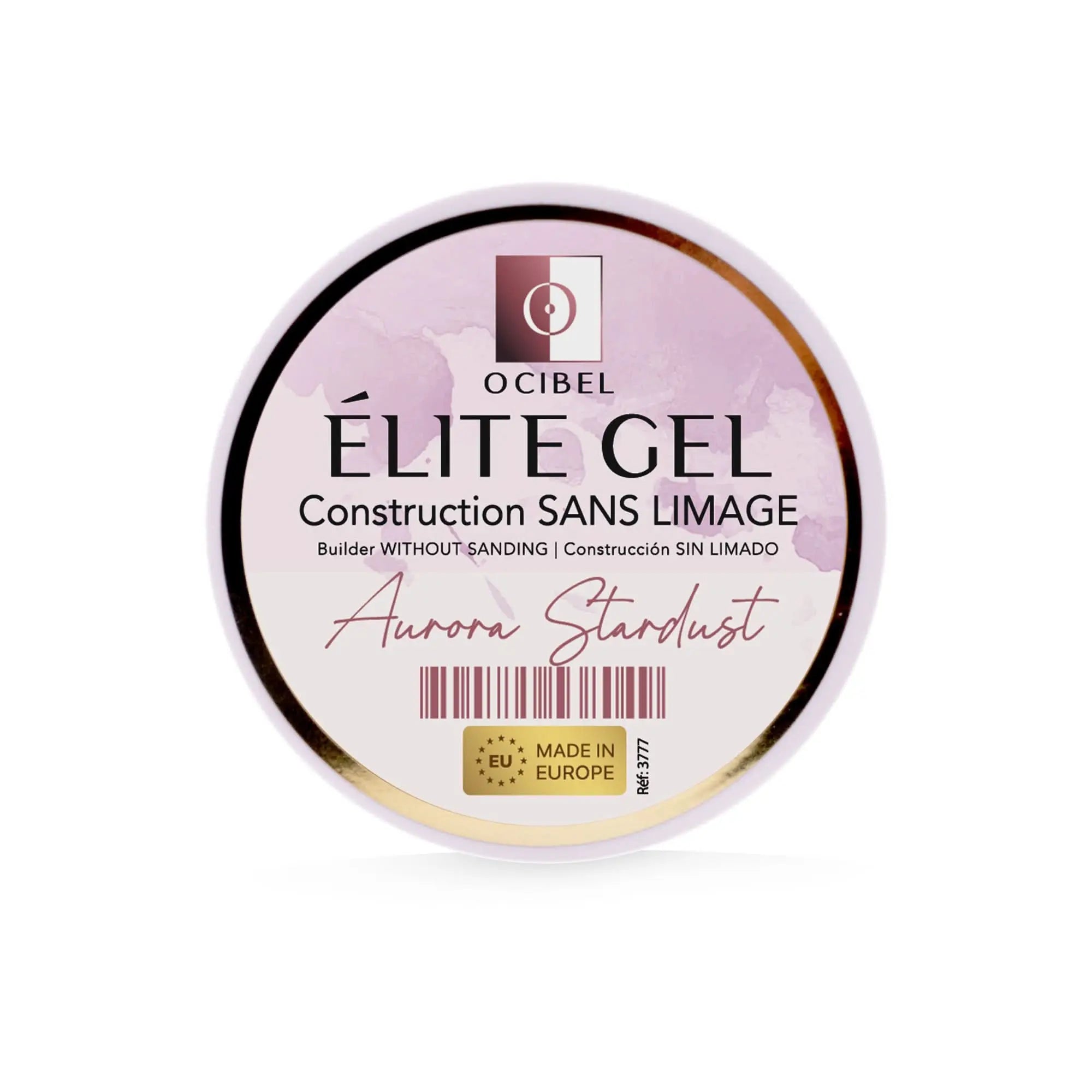 Élite Gel Construction SANS LIMAGE 50g UV / LED - Aurora Stardust OCIBEL