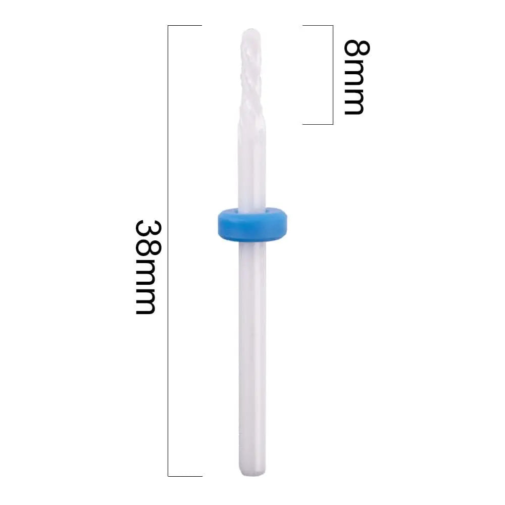 Embout de ponceuse Céramique - Cône Fin - Grain épais OCIBEL