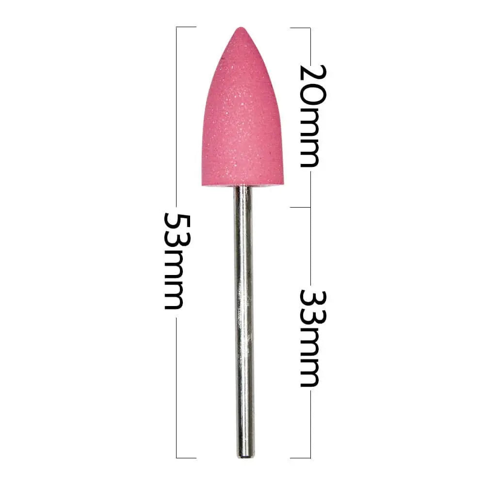Embout de ponceuse Polissage de l'ongle - Forme Flamme OCIBEL