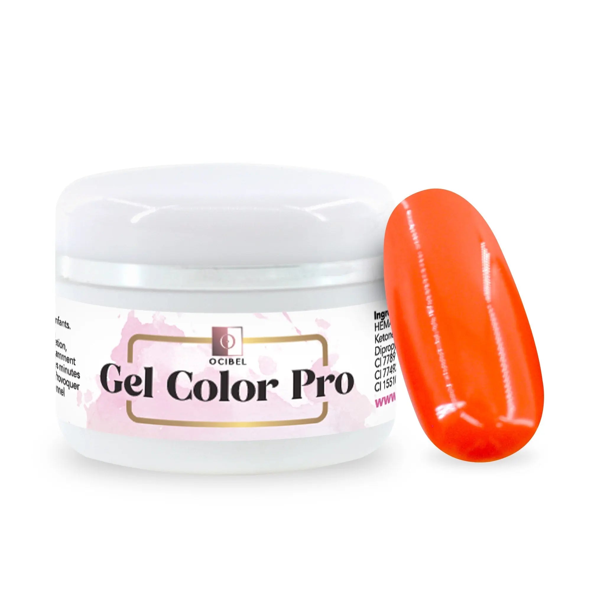 Gel Color Pro 5ml 4745 - Corail Brûlé OCIBEL