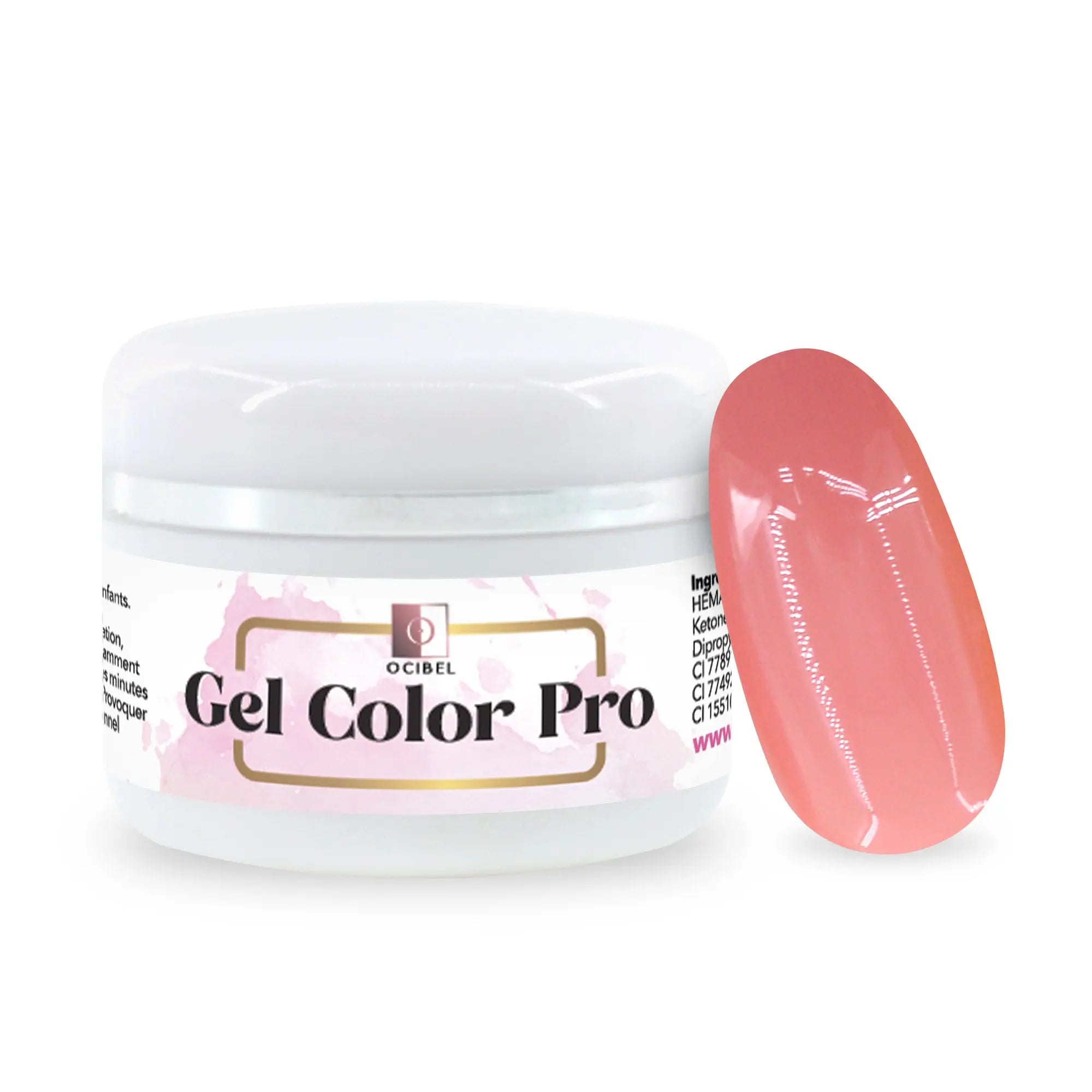 Gel Color Pro 5ml 4755 - Rose Porcelaine OCIBEL