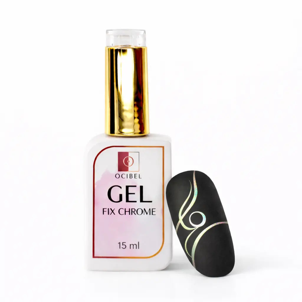 Gel Fix Chrome – Accroche Parfaite pour Poudres Chrome 15 ml OCIBEL