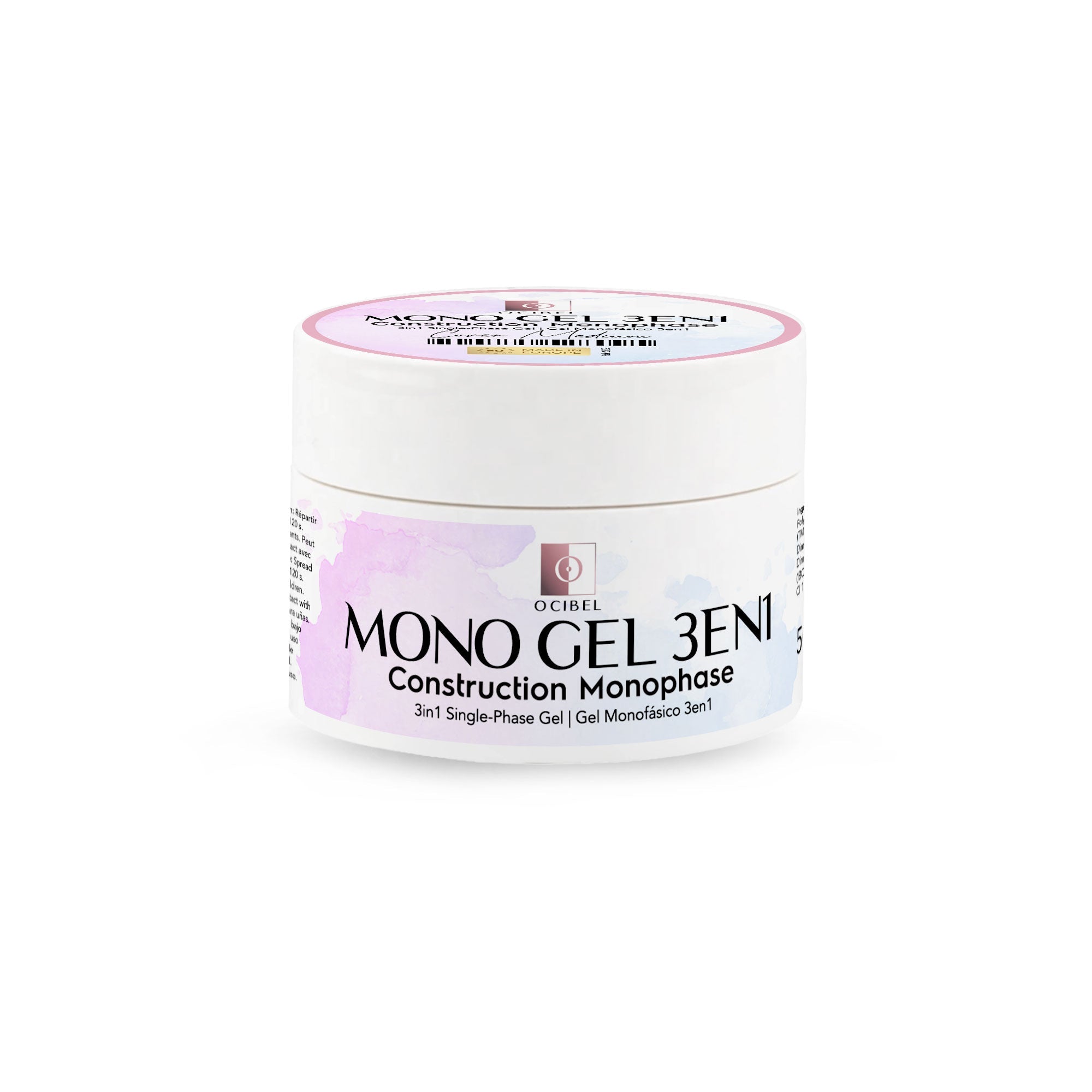 Gel Monophase 3en1 50g - Sans TPO - Sans HEMA - Cover Medium OCIBEL