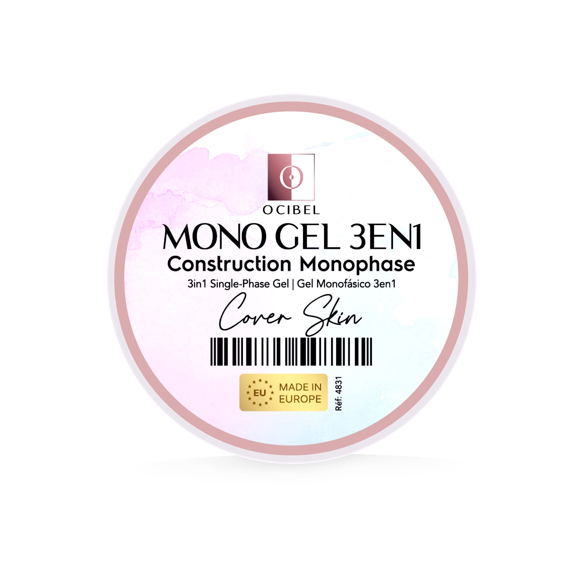 Gel Monophase 3en1 50g - Sans TPO - Sans HEMA - Cover Skin OCIBEL