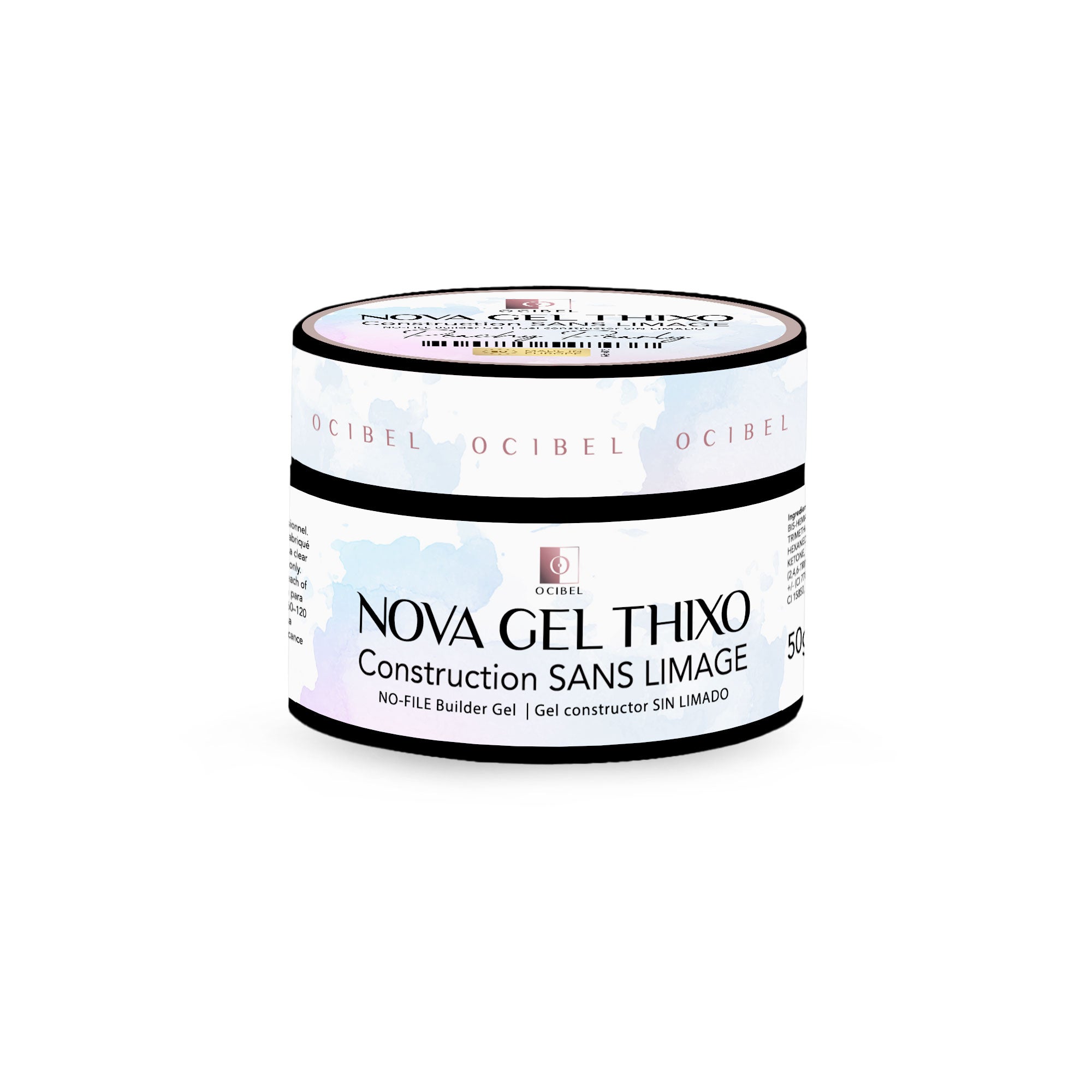 Gel de Construction Thixo SANS LIMAGE 50g - Sans TPO & HEMA - Peachy Pearly OCIBEL