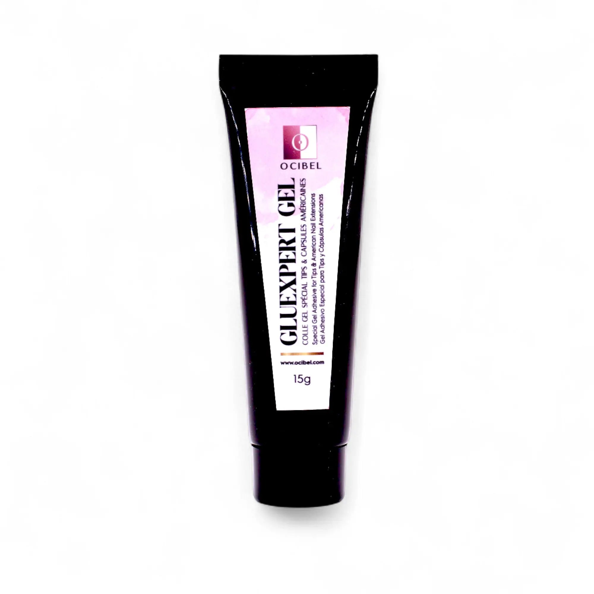 GlueXpert Gel - Colle Gel Spécial Tips et Capsules Américaines - Tube 15g OCIBEL