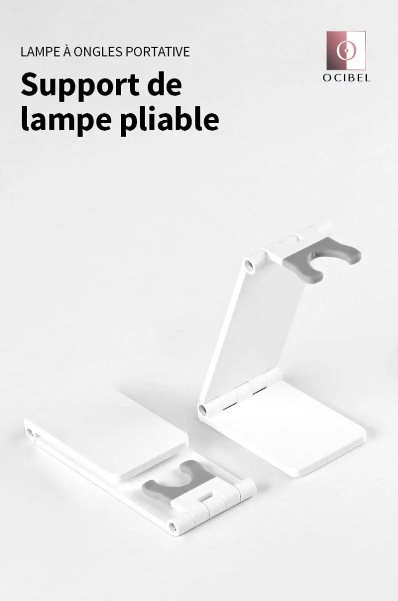 Lampe UV / LED Portable Minuteur 20s/60s pour Capsules Pose Américaine, Gel et VSP OCIBEL