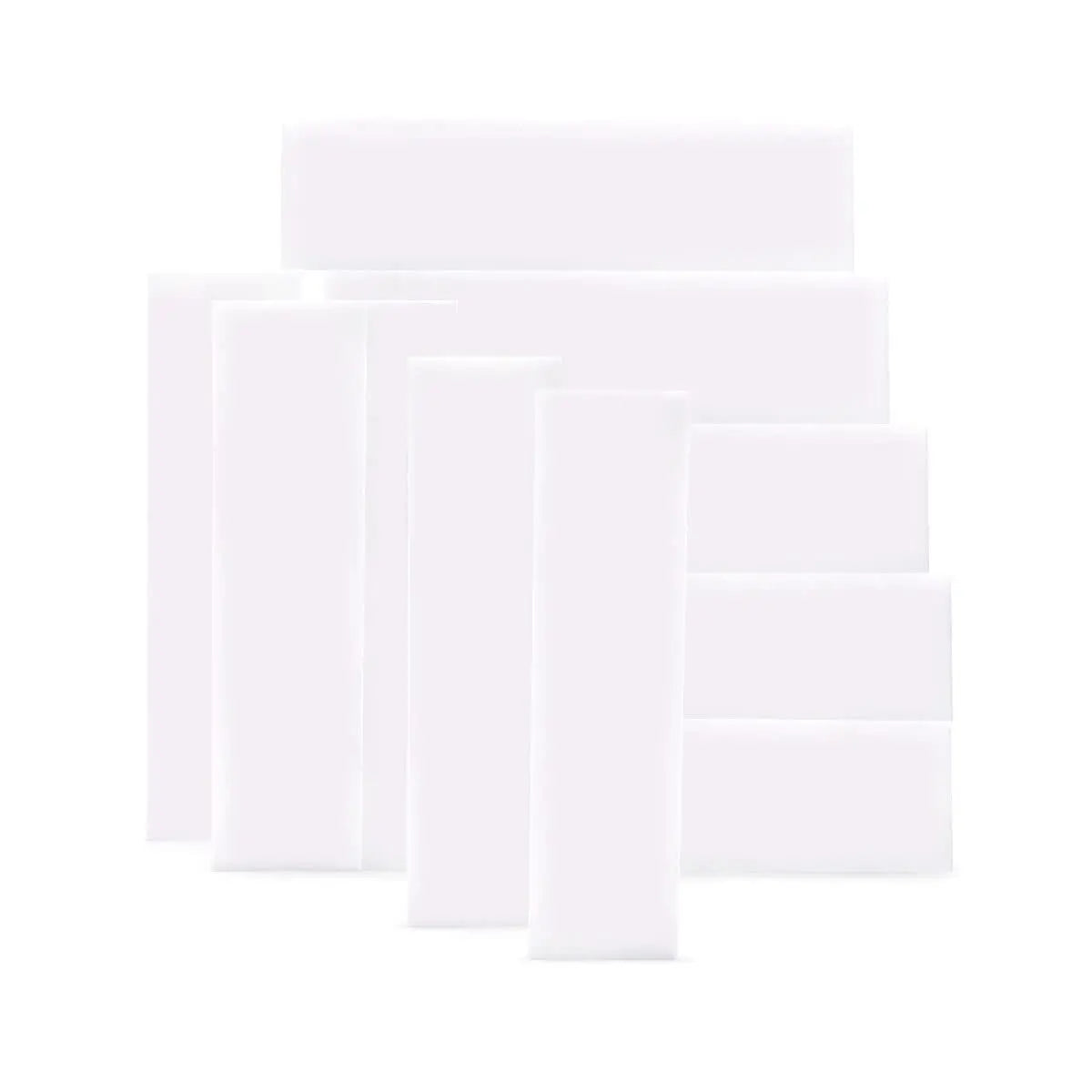 Lot 10 Blocs Polissoir 4 Faces 150/150 Blanc OCIBEL