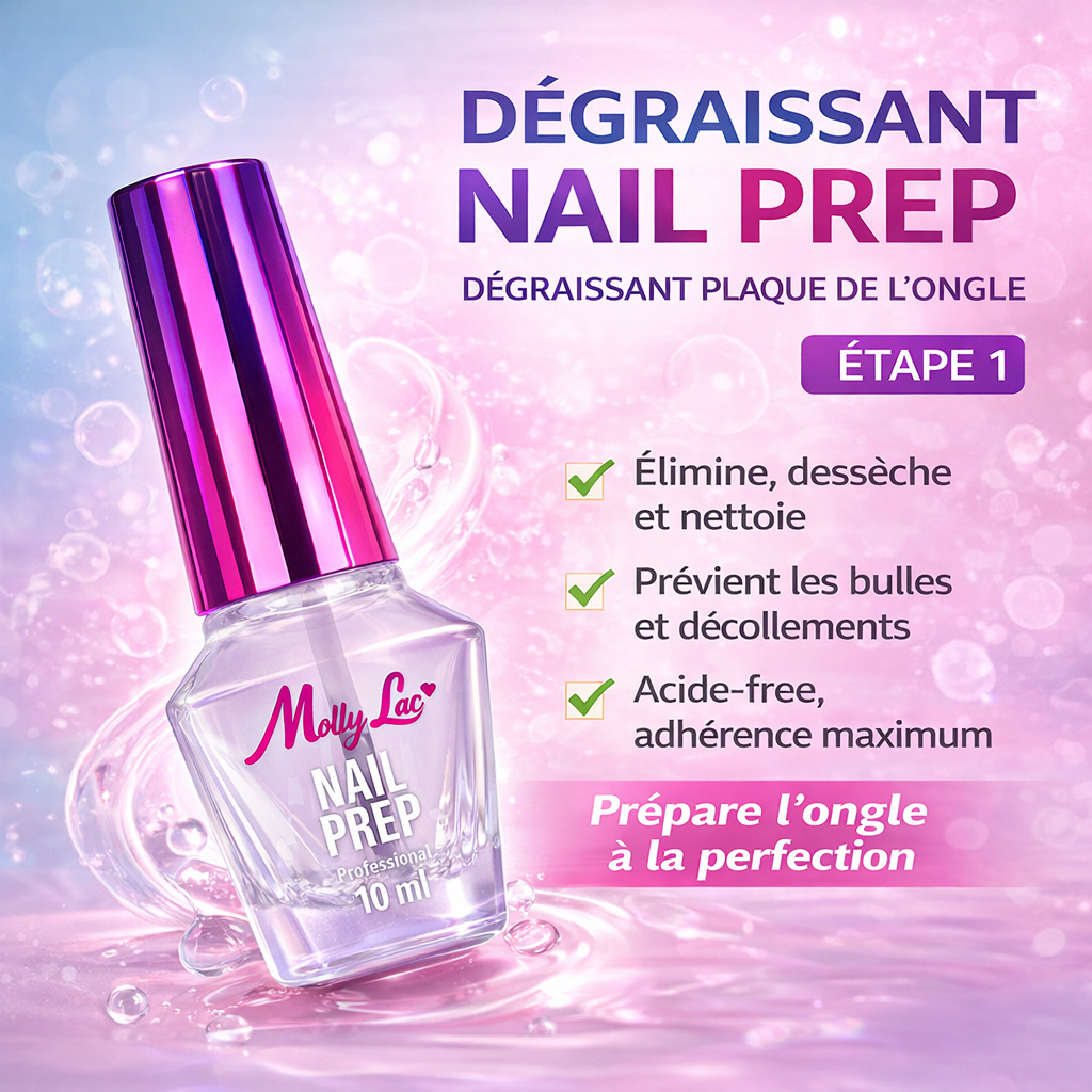 Nail Prep Déshydratant Ongles 'Dehydrator' – Préparation & Dégraissage 10 ml OCIBEL