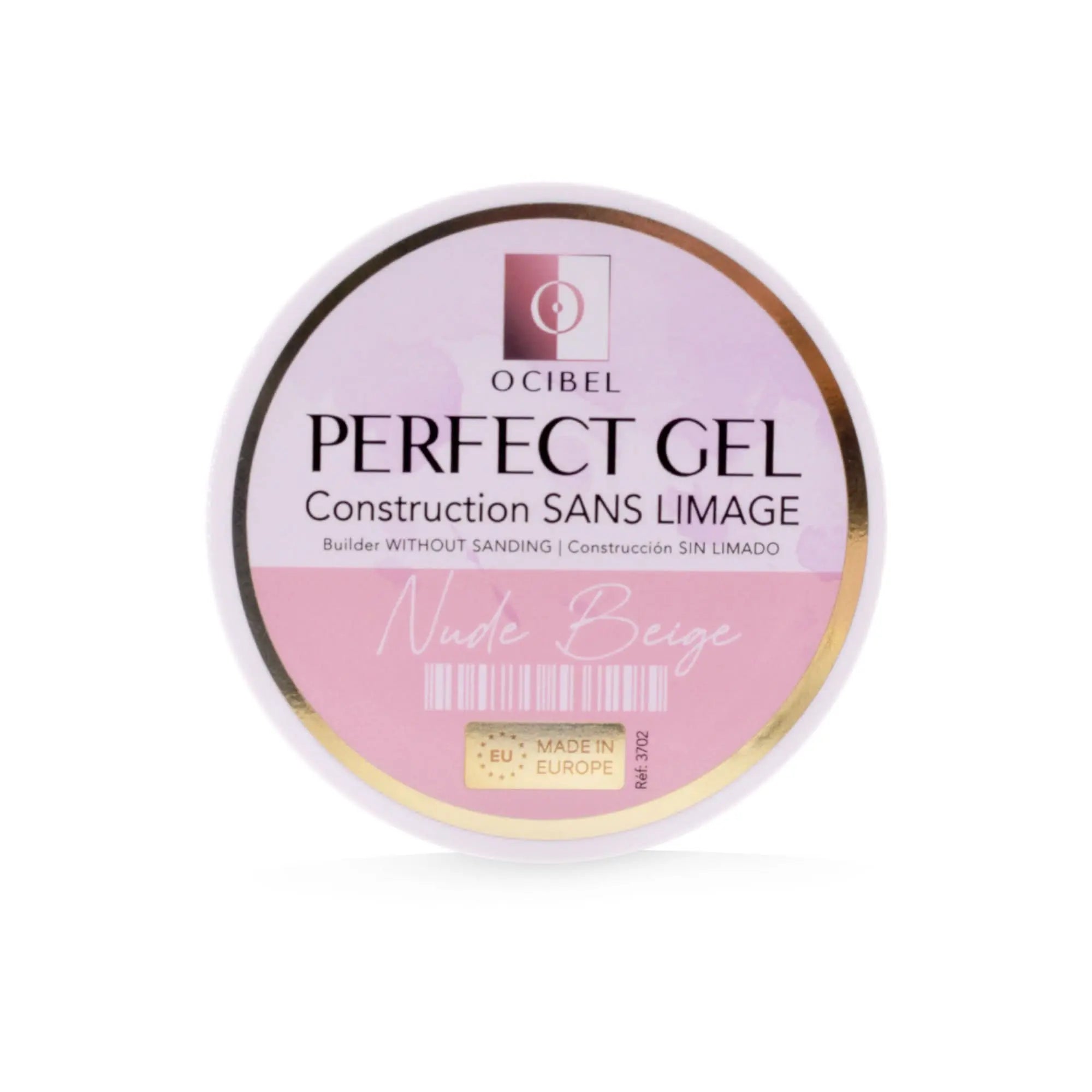 Perfect Gel Construction SANS LIMAGE 50g SANS TPO / HEMA - Nude Beige OCIBEL
