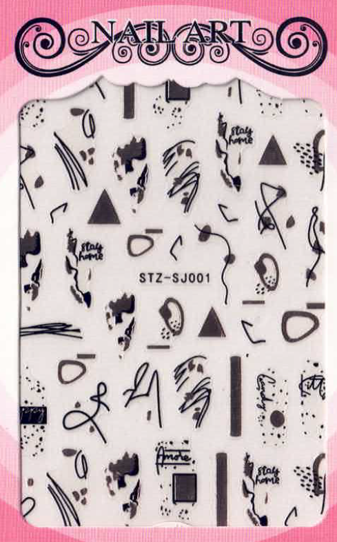 Planche Stickers Autocollant Motif OCIBEL