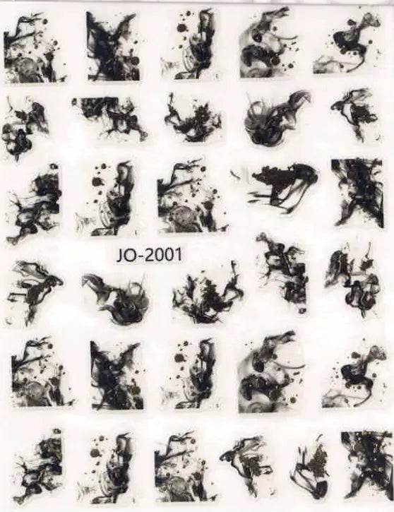 Planche Stickers Autocollant Motif OCIBEL