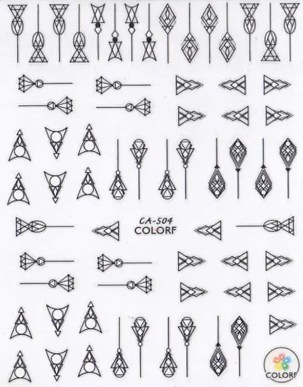 Planche Stickers Autocollant Motif OCIBEL