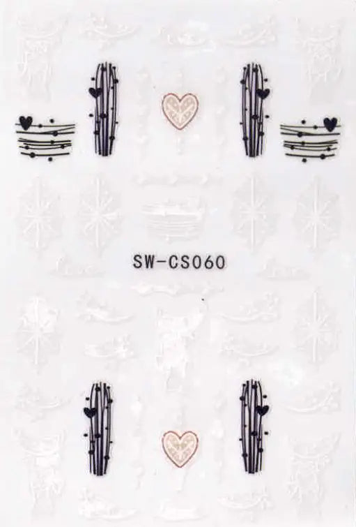 Planche Stickers Autocollant Motif OCIBEL