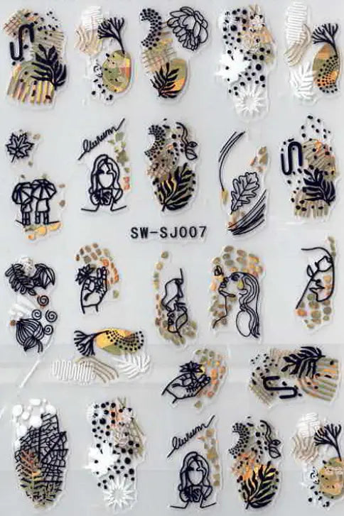Planche Stickers Autocollant Motif OCIBEL