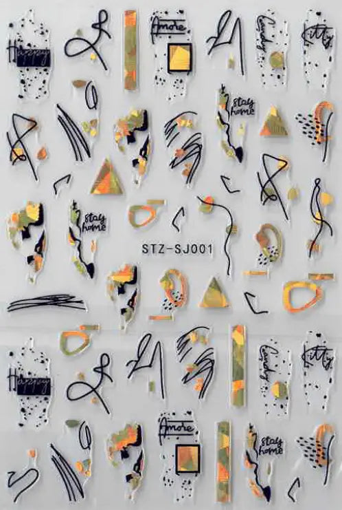 Planche Stickers Autocollant Motif OCIBEL