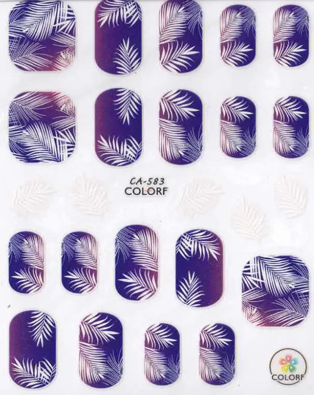 Planche Stickers Autocollant Plante OCIBEL