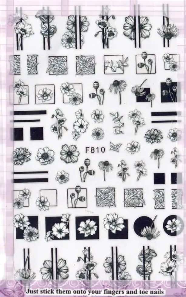 Planche Stickers Autocollant Plante OCIBEL