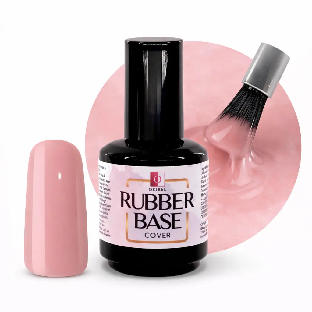 Rubber Base - Gummy Base UV / LED Cover Sans HEMA / DI-HEMA - 15 ml OCIBEL
