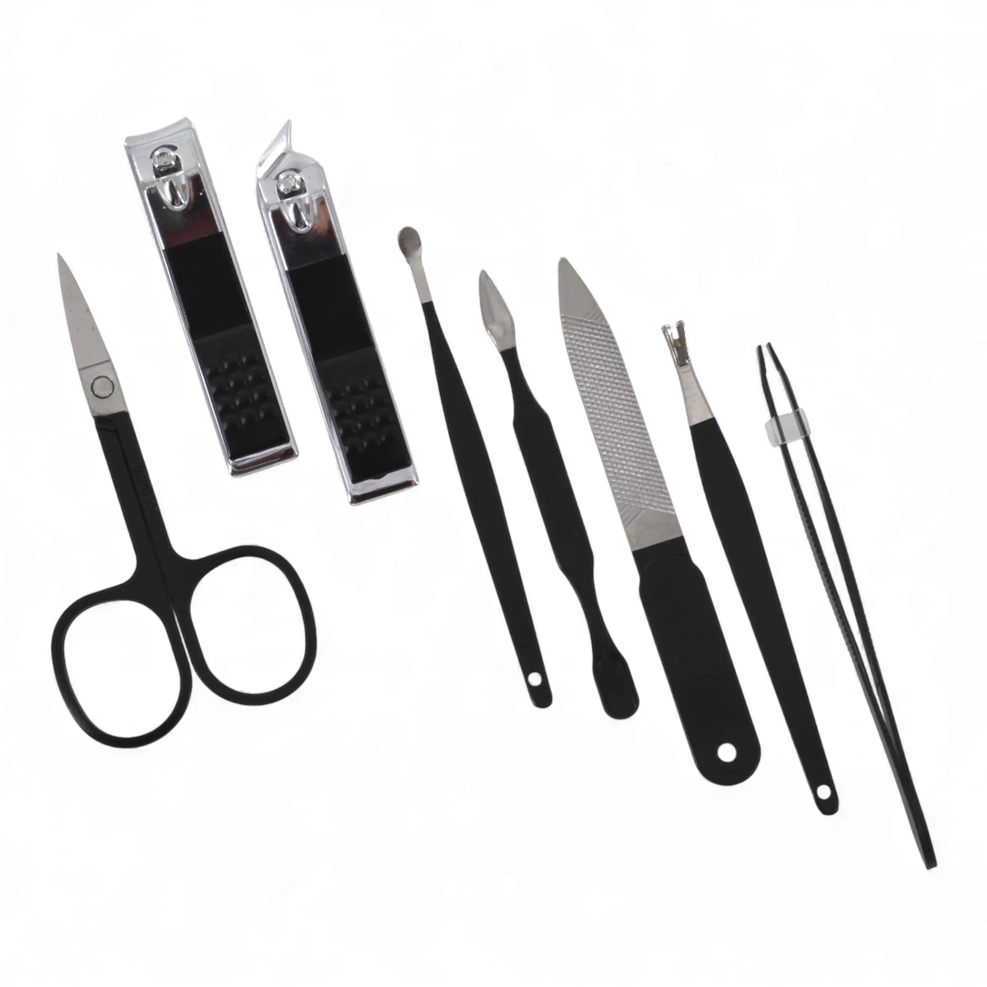 Set manucure noir élégant – 8 pièces essentielles OCIBEL