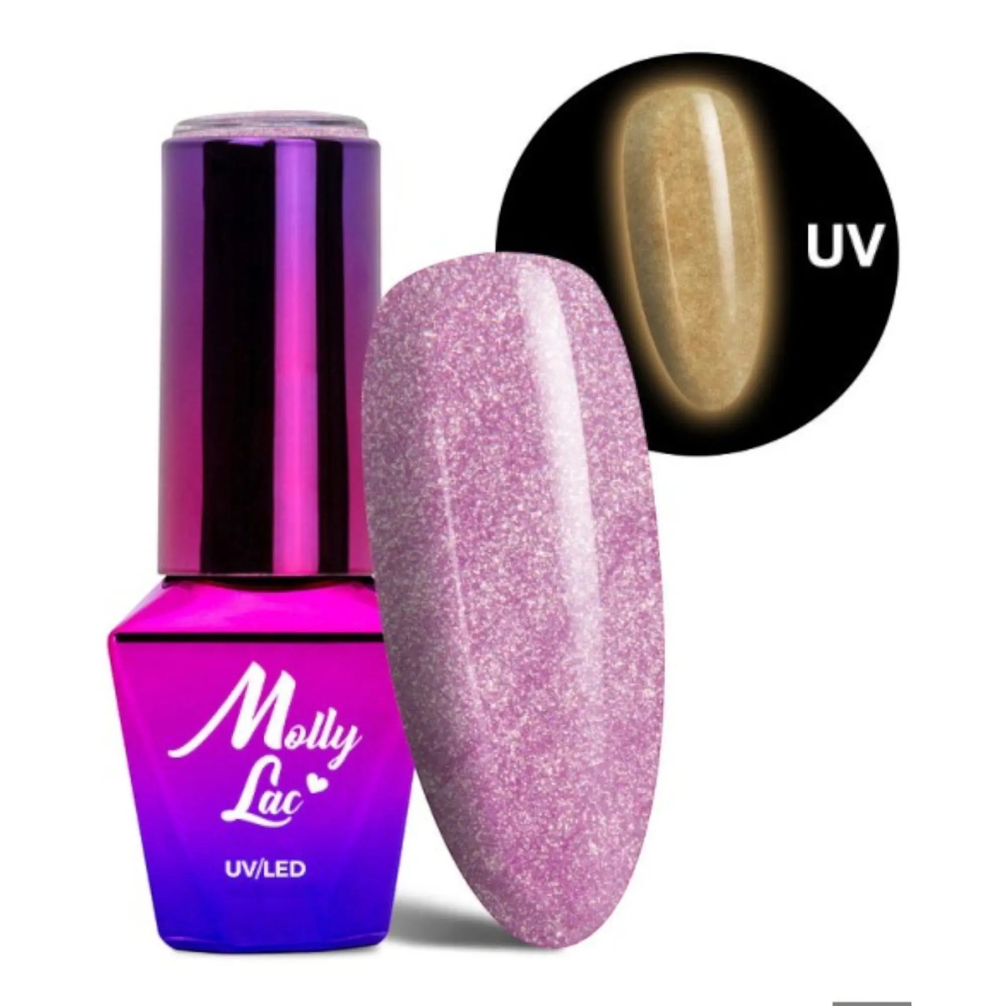 Vernis Semi Permanent Molly Lac 5ml - Glow in the Dark 674 OCIBEL