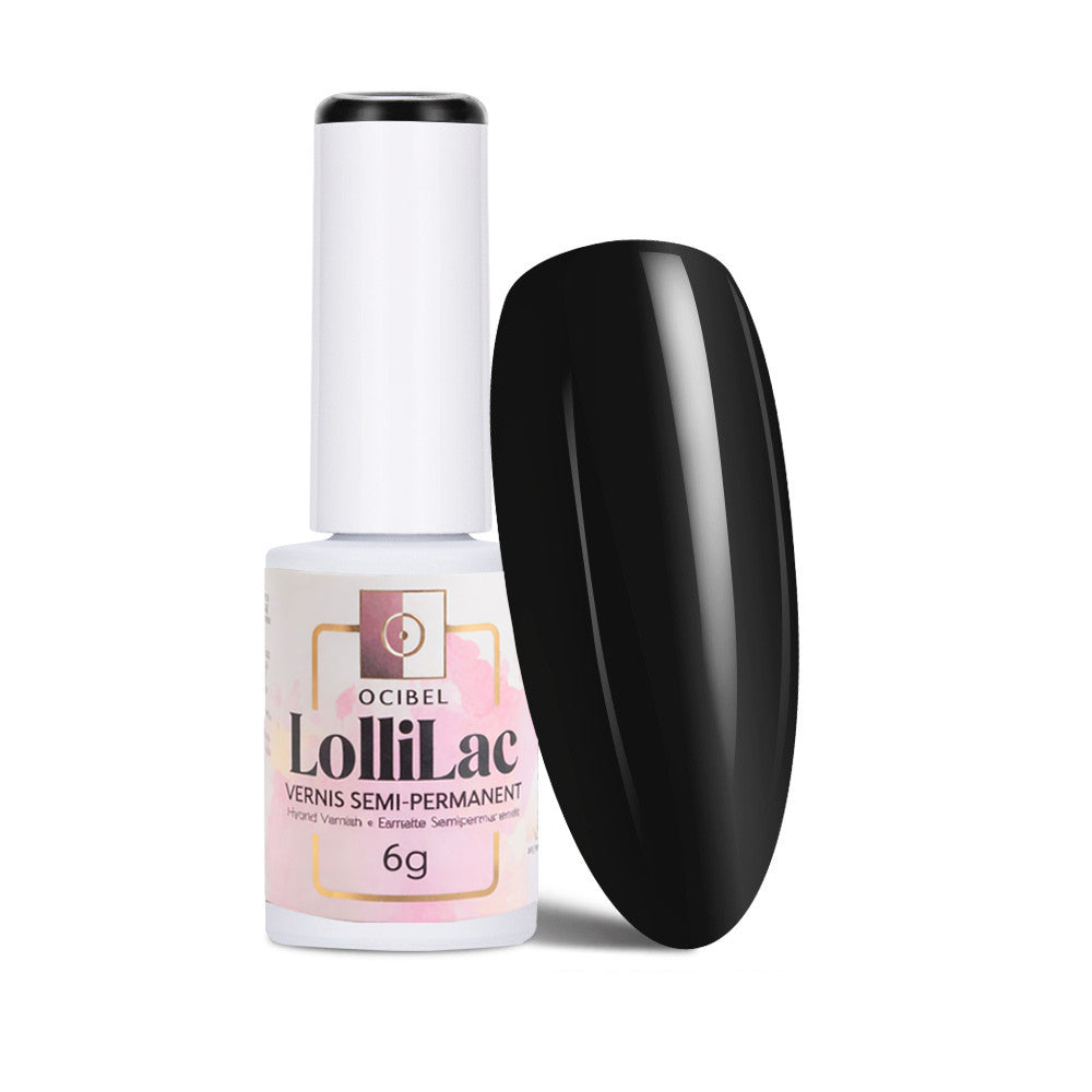 Vernis Semi Permanent UV / LED - Midnight Black 6g OCIBEL