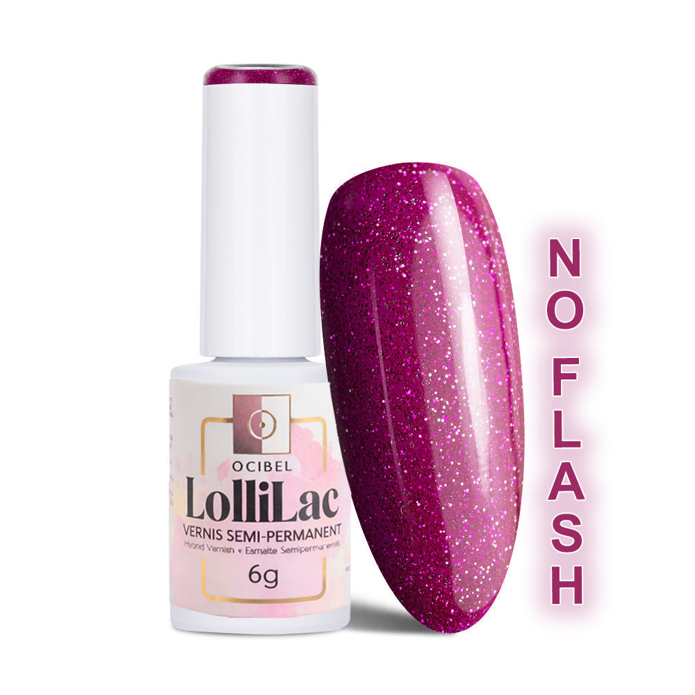 Vernis Semi Permanent UV / LED - Plum Flash 6g OCIBEL