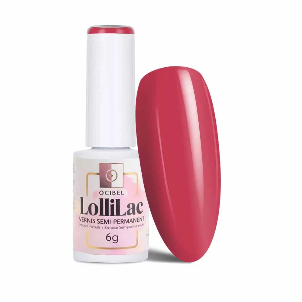 Vernis Semi Permanent UV / LED - Reds Fire Red 6g OCIBEL