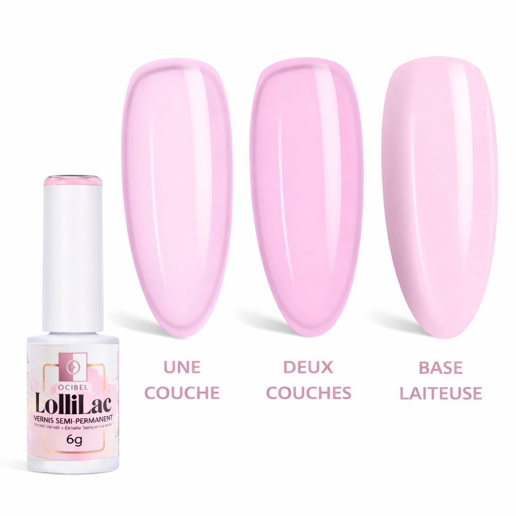Vernis Semi Permanent UV / LED - Sweet Pink 6g OCIBEL