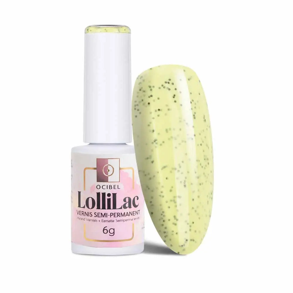 Vernis Semi Permanent UV / LED - Yellows Lemon Dots 6g OCIBEL