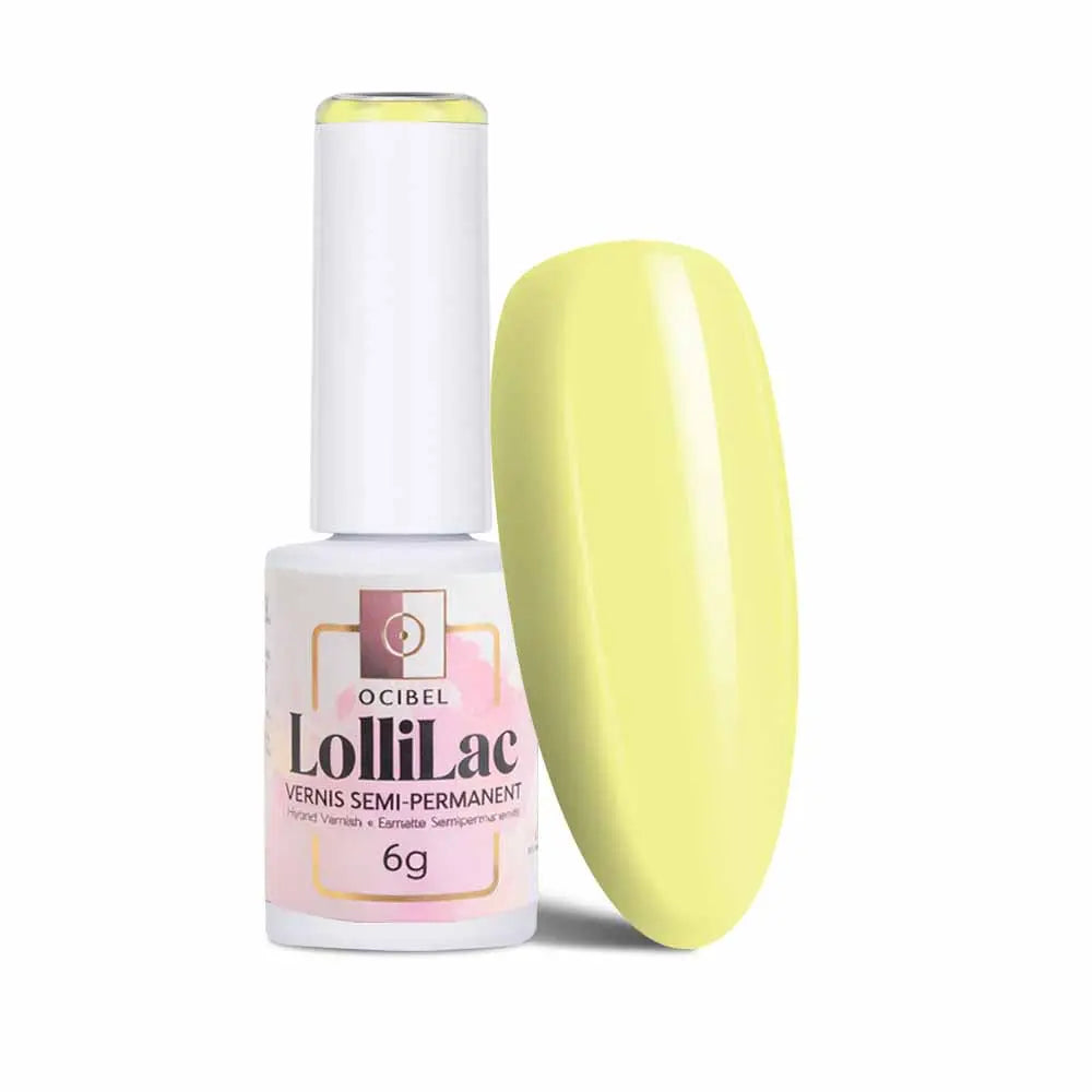 Vernis Semi Permanent UV / LED - Yellows Pastel 6g OCIBEL
