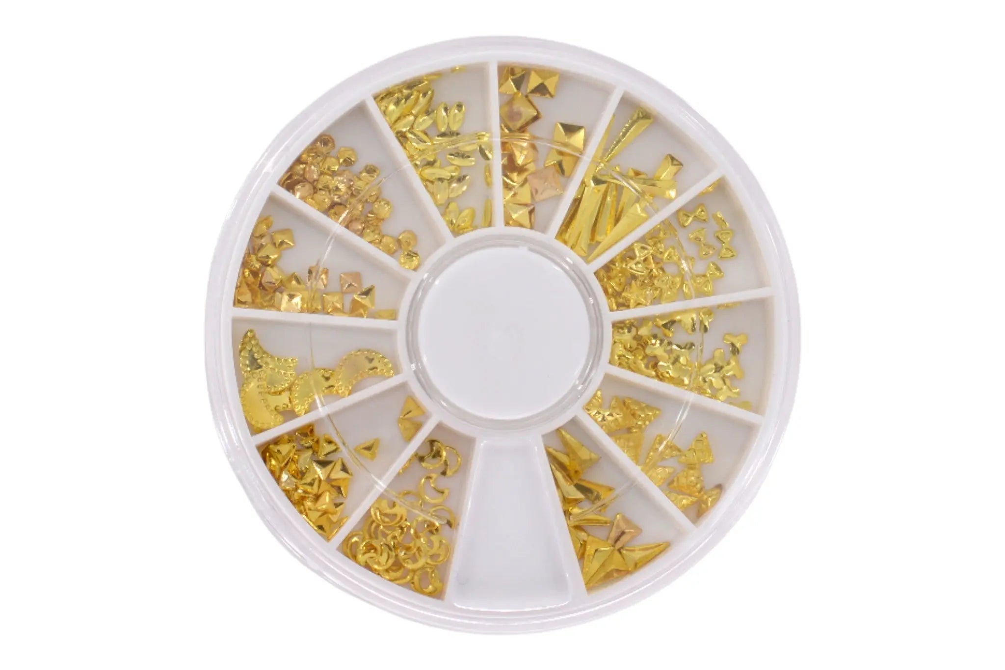 Carrousel Nail Art Déco Métal Coquillage Carré Lune Etoile OCIBEL