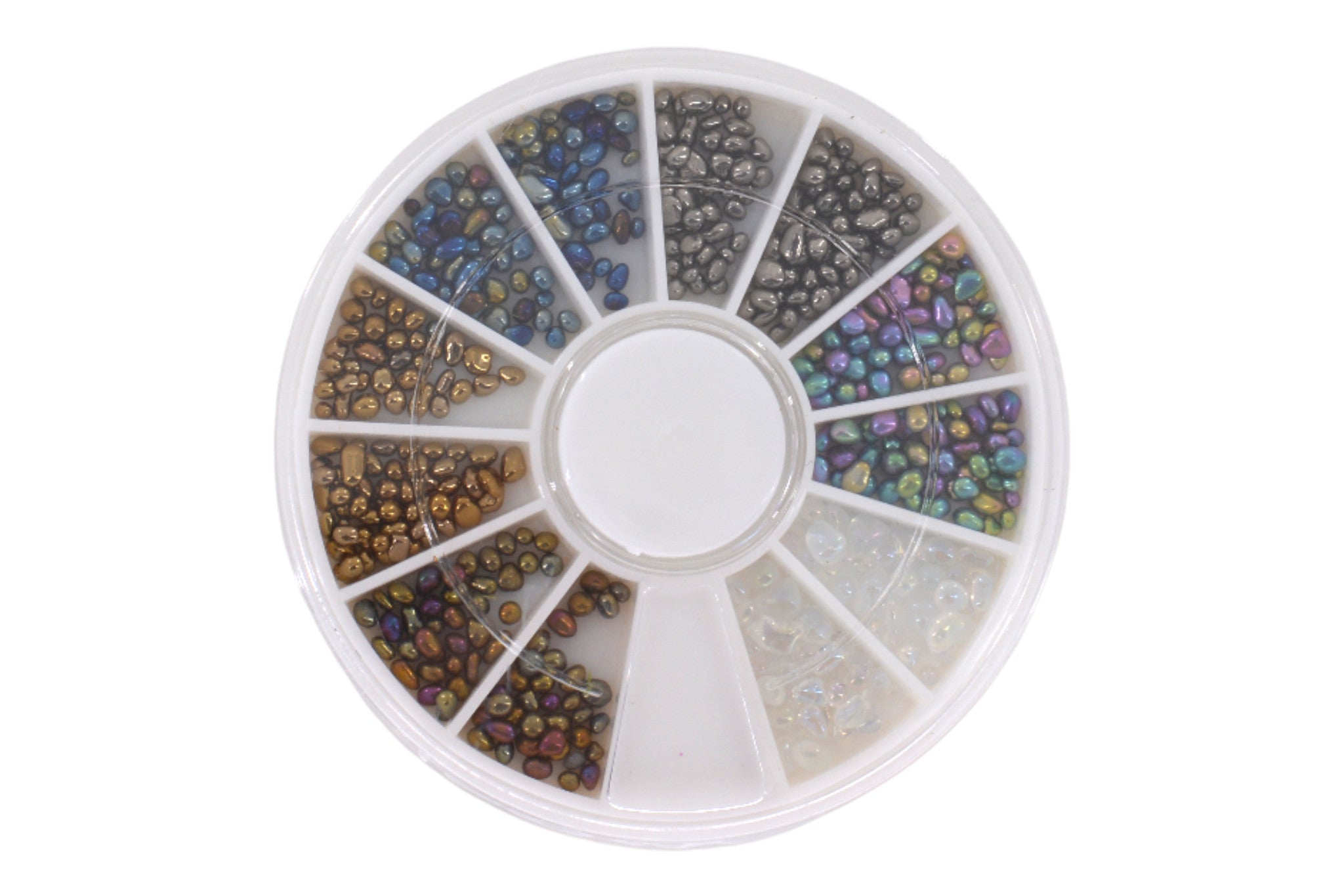 Carrousel Nail Art Déco Pierre Or Transparent OCIBEL