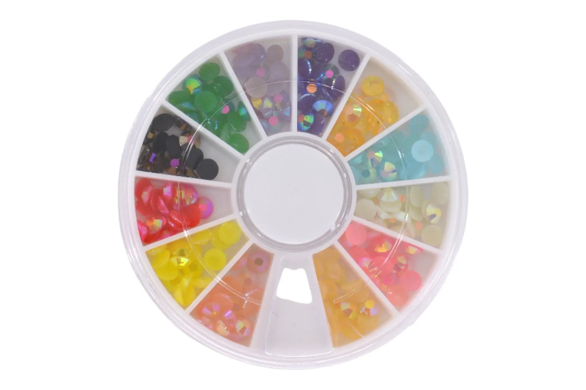 Carrousel Nail Art Gros Strass Multi Couleur OCIBEL