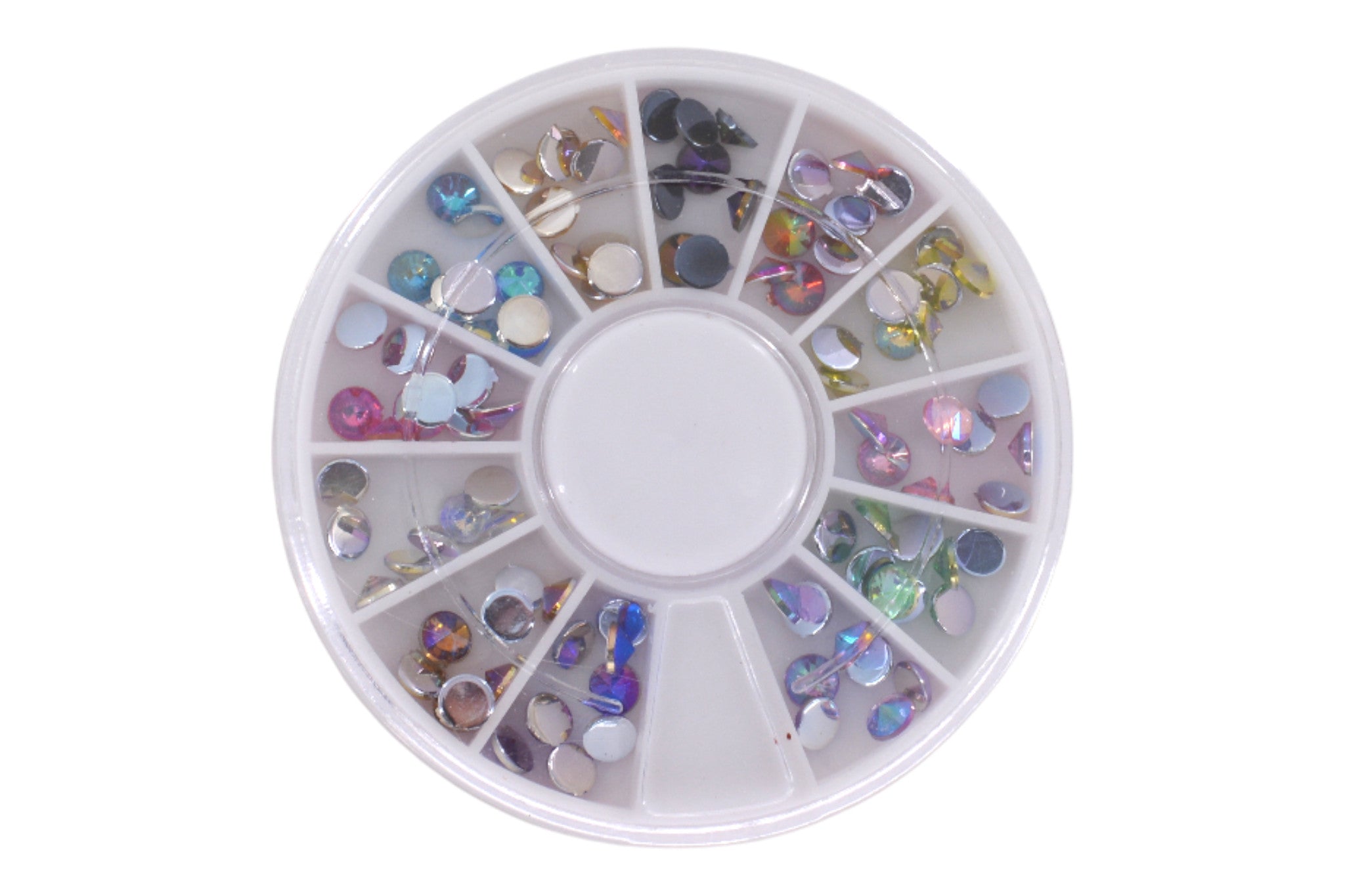 Carrousel Nail Art Gros Strass Multi Couleur OCIBEL