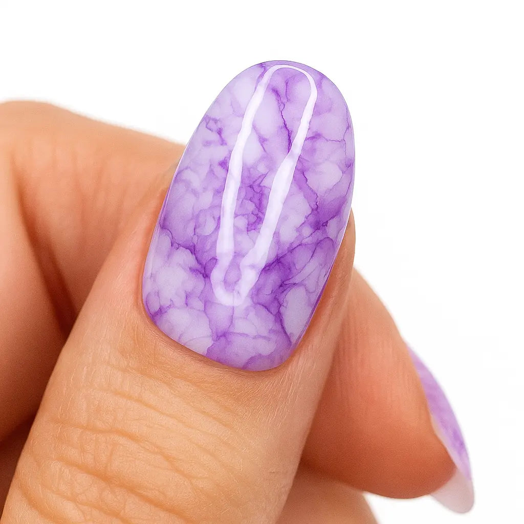 Encres Nail Art – Effets Marbrés & Créations Abstraites – Pastel Violet 12 ml OCIBEL