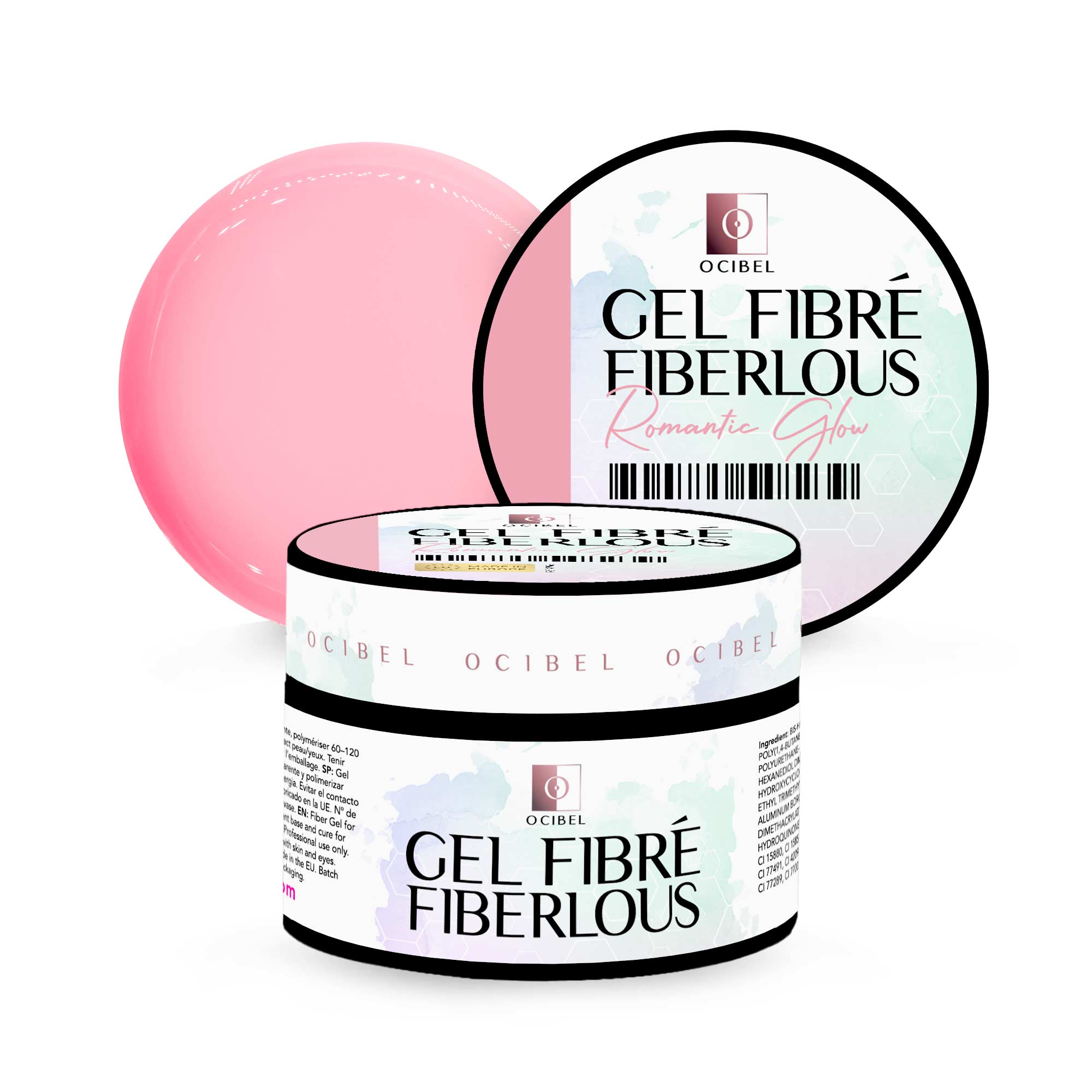 Fiberlous - Gel Fibré 50g - Romantic Glow OCIBEL