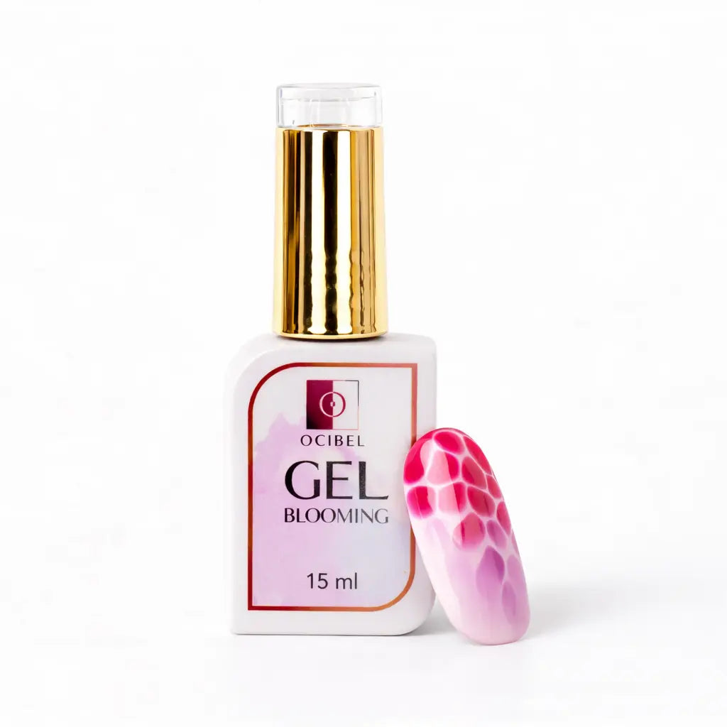 Gel Blooming Effet Smoky, Marbre et Rose 15 ml OCIBEL