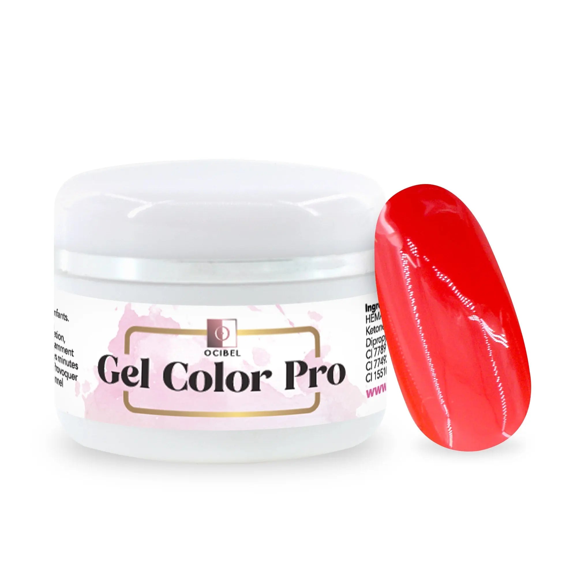 Gel Color Pro 5ml 4754 - Framboise Gloss OCIBEL