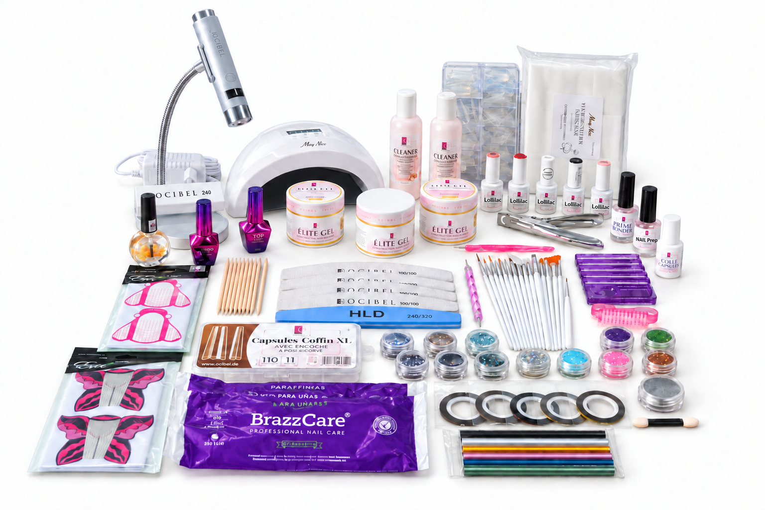 Komplettes Nagel-Set MASTER Gel Thixo OCIBEL – Professionelle Gel-Schulung & Anwendung