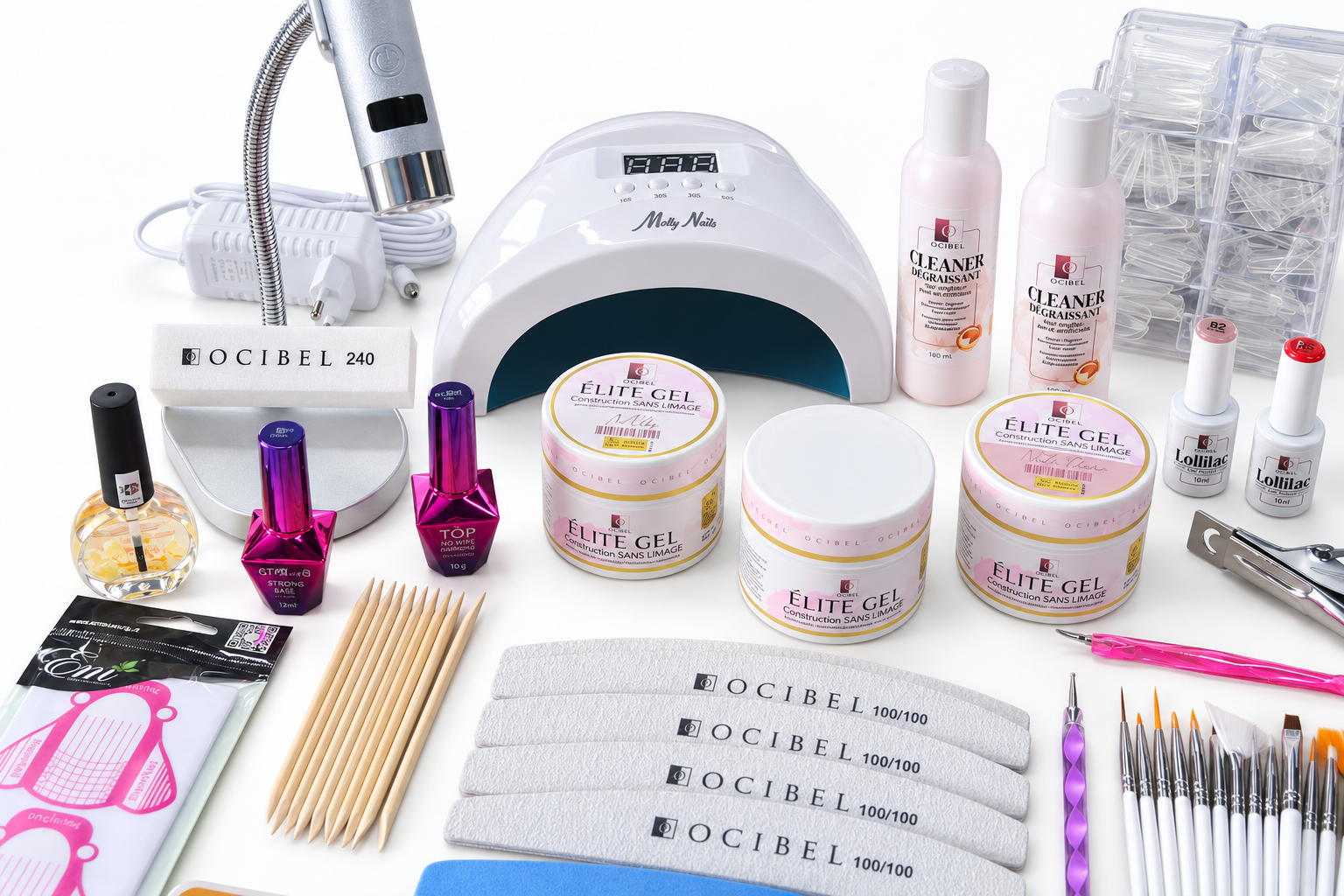 Komplettes Nagel-Set MASTER Gel Thixo OCIBEL – Professionelle Gel-Schulung & Anwendung